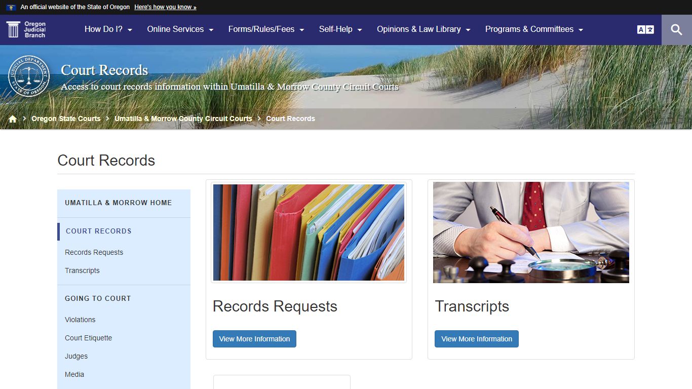 Oregon Judicial Department : Court Records : Court Records : State of ...
